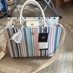 Nanette Lepore Multicolor Striped Tote